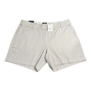 J.Crew Women's 5" Classic Chino Shorts Gray Size 6